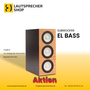El Bass Subwoofer Aktion