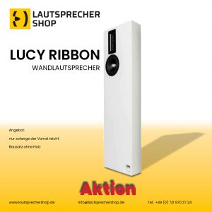 Lucy Ribbon Wandlautsprecher Aktion