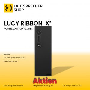 Lucy Ribbon X² Wandlautsprecher Aktion