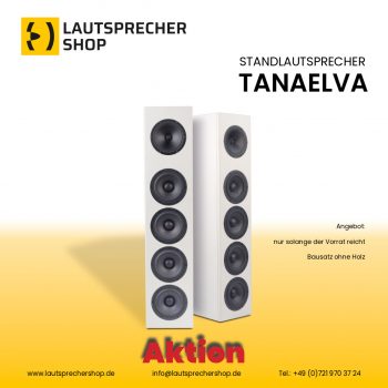 Tanaelva Standlautsprecher Paar Aktion